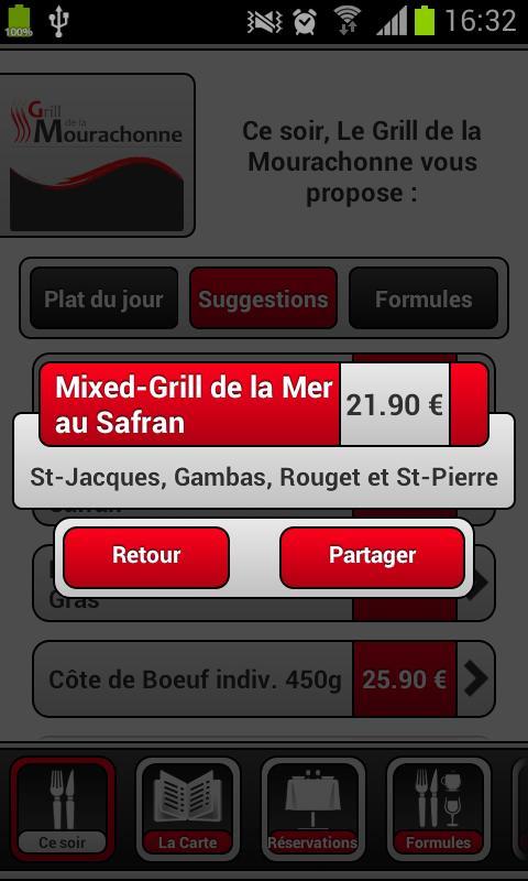 Le Grill de la Mourachonne截图3