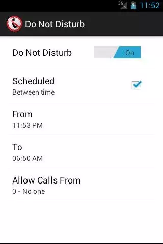 Do Not Disturb截图1
