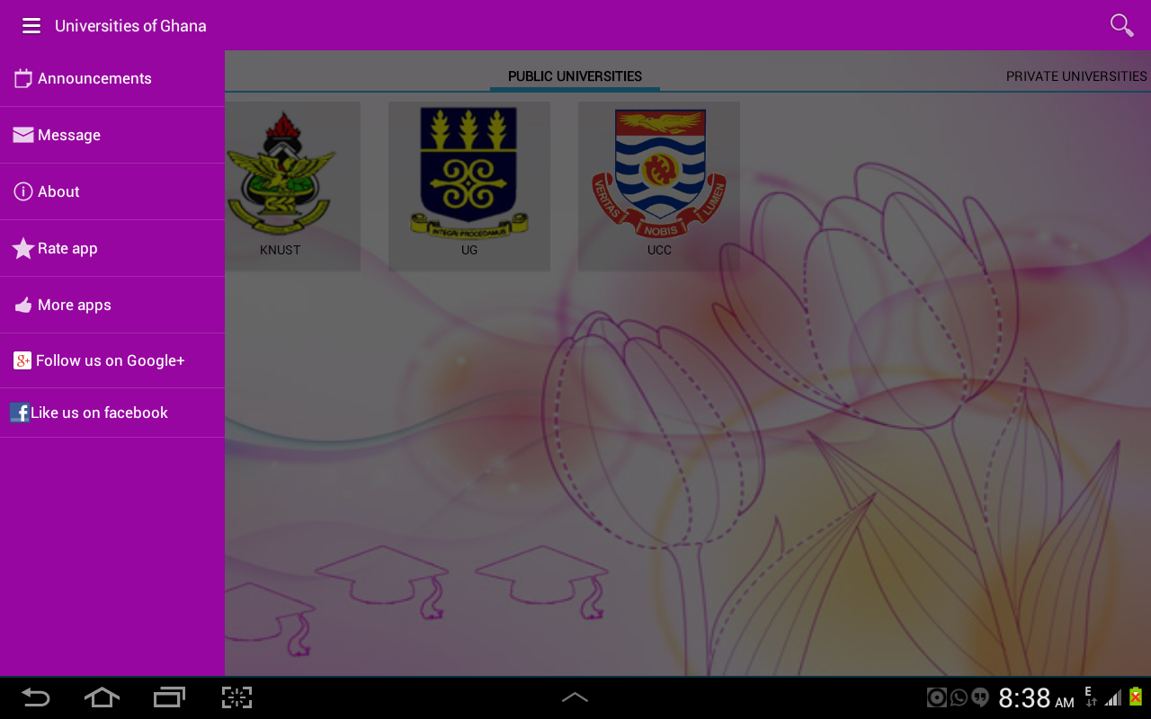 Universities of Ghana截图2