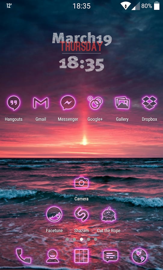 Neon-PinkPD Icon Pack截图1