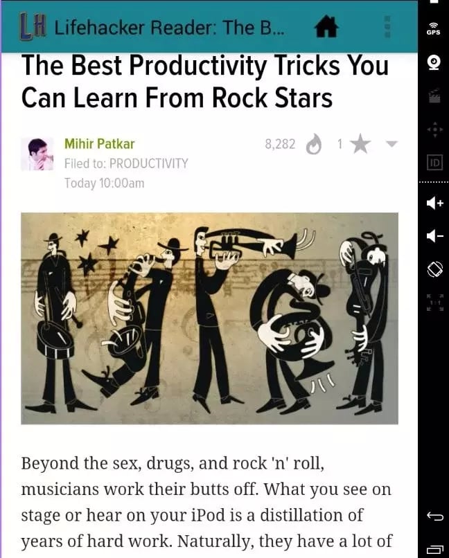 Lifehacker Reader Mobile截图1