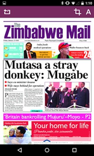 The Zimbabwe Mail Epaper截图1