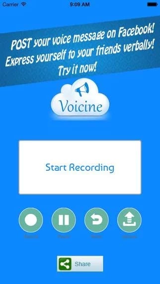 Voicine - Sound recorder...截图1