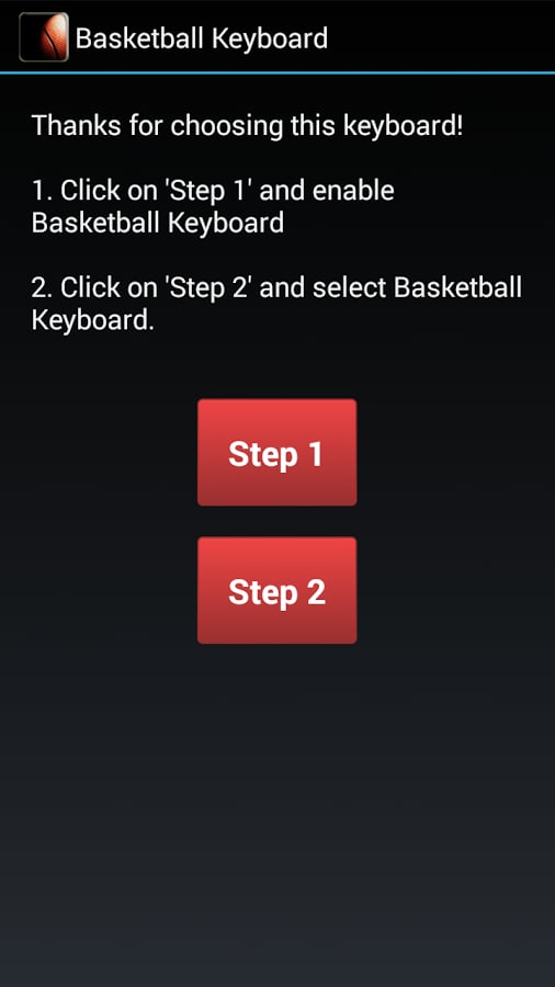 Basketball Keyboard截图2