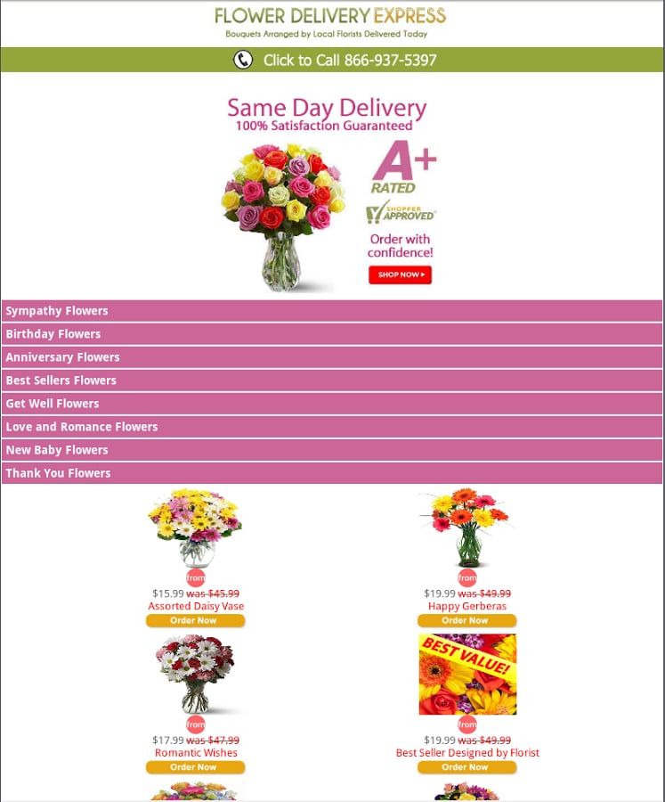 Flower Delivery Express截图2