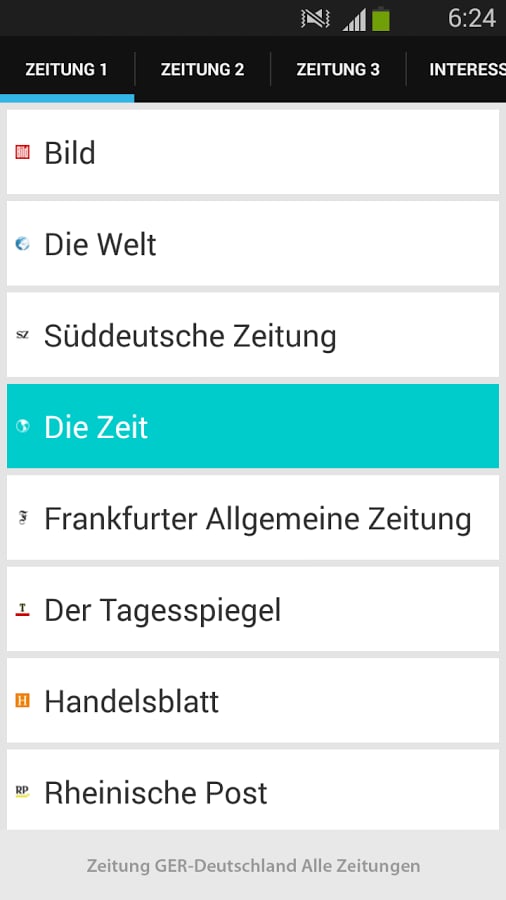 Zeitung GER-Alle Zeitung...截图2