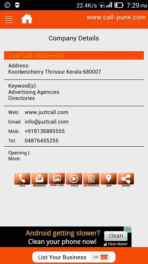 Call Pune Business Direc...截图2