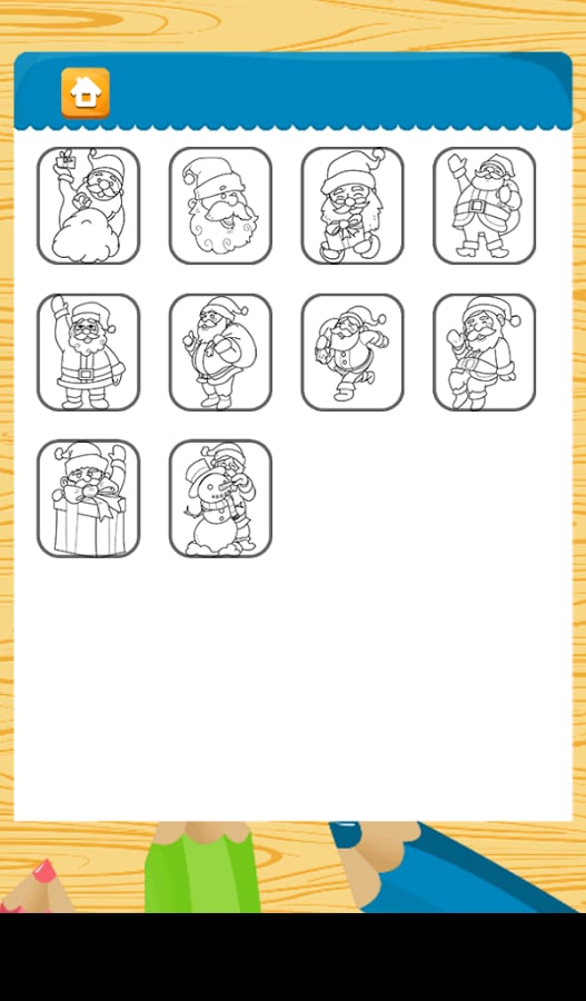 Santa Claus Coloring截图1