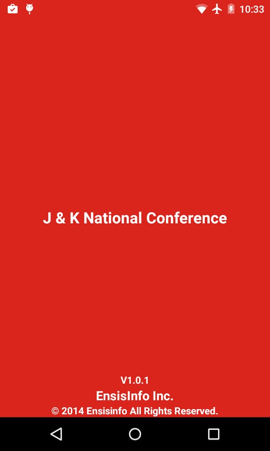 J &amp; K National Conferenc...截图2