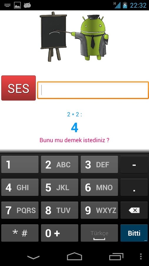 Sesli Hesap Makinesi截图5