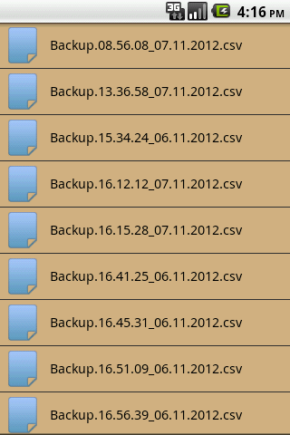 Con-Droid Backup Utility截图4