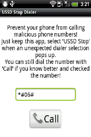 USSD Stop Dialer截图2