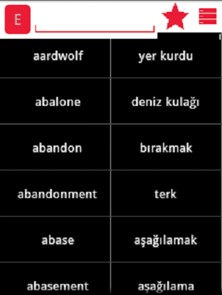 English Turkish Dictionary截图1