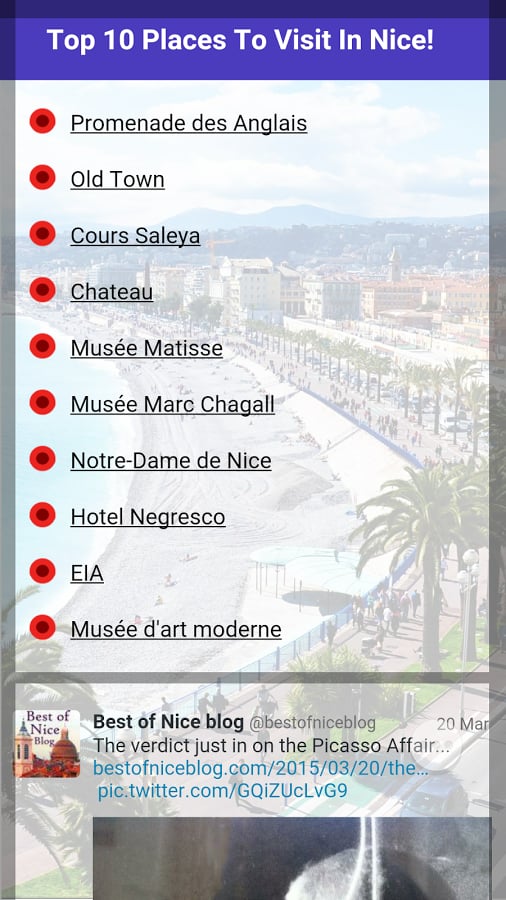 Nice Top 10 Places To Vi...截图1