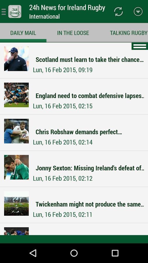 Ireland Rugby 24h截图2