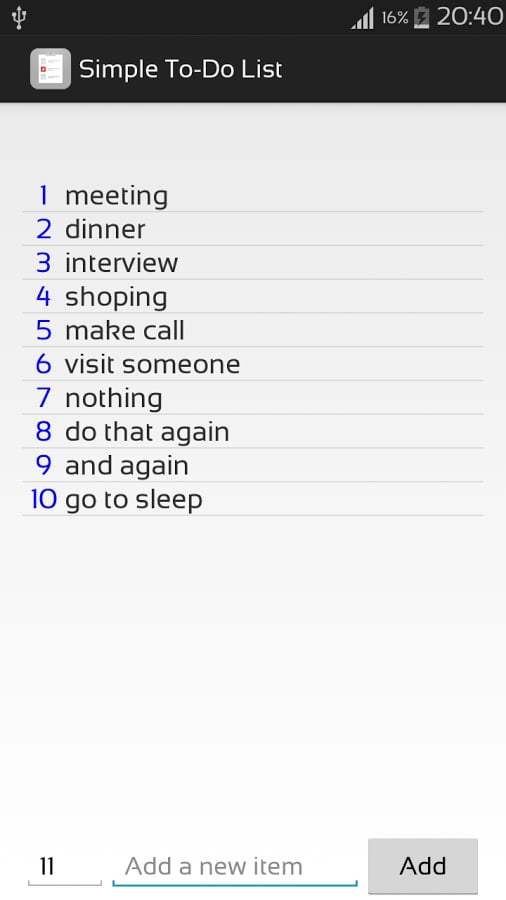 Simple To-Do-List截图8