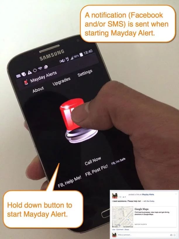 Mayday Alerts截图7