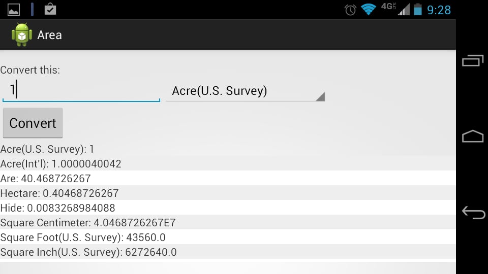 The Big Unit Converter截图3