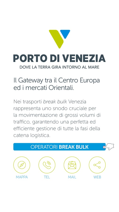 Porto di Venezia - Digital Business Card截图2