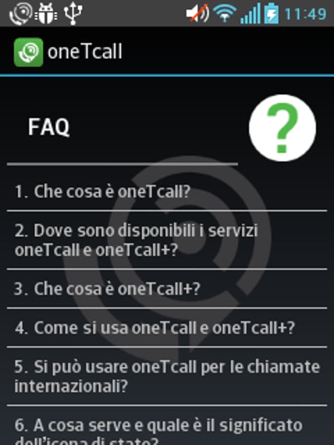 oneTcall voip add-on截图1