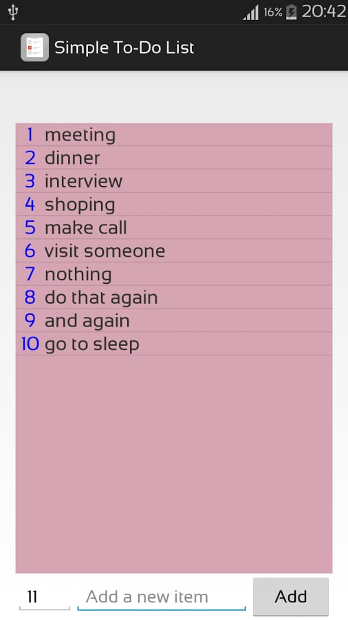 Simple To-Do-List截图3