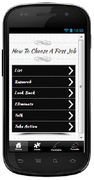 Choose A First Job截图1