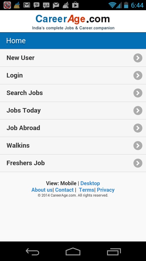 CareerAge.com Mobile截图6