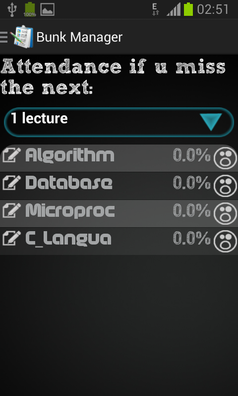 Attendance Monitor截图2