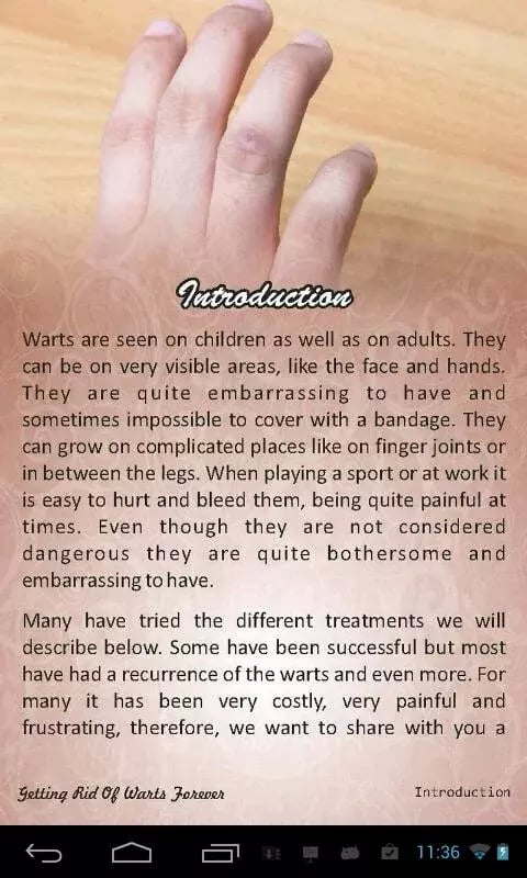 Getting Rid Of Warts For...截图8