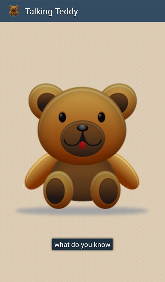 会说话的泰迪熊 Talking Teddy截图3