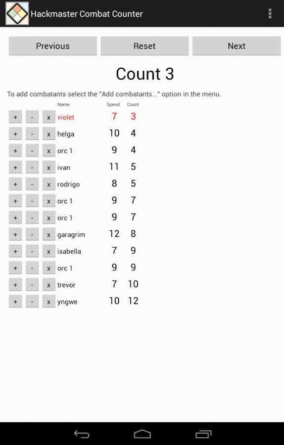 Hackmaster Combat Counte...截图6