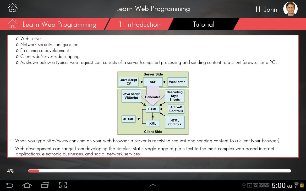 Learn Web Programming截图2