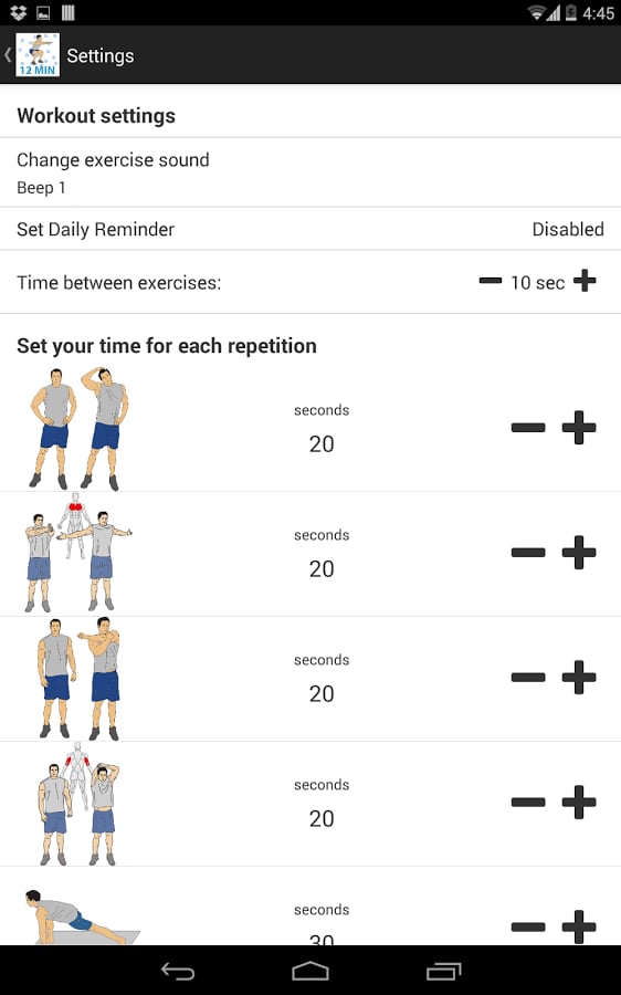 12 Min Pre Ski Workout T...截图2