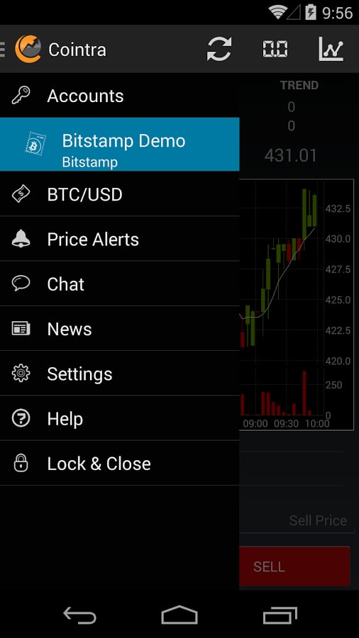 Cointra Bitcoin Trader截图6