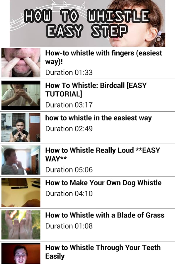 How to Whistle easy step截图2