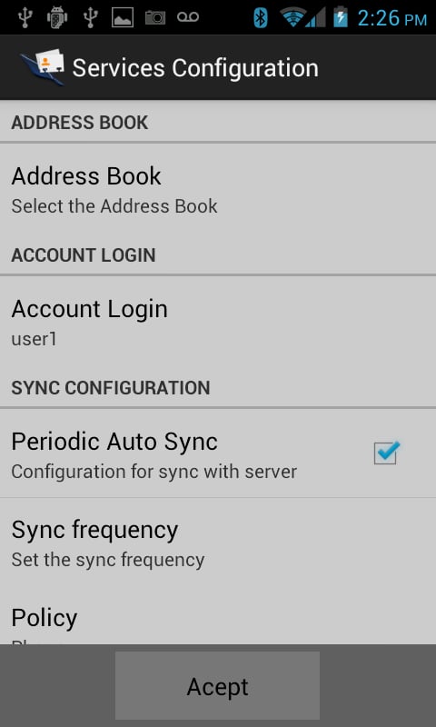 LimbCard Contacts Sync截图5