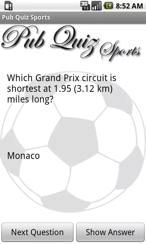 Pub Quiz Sports Free截图6