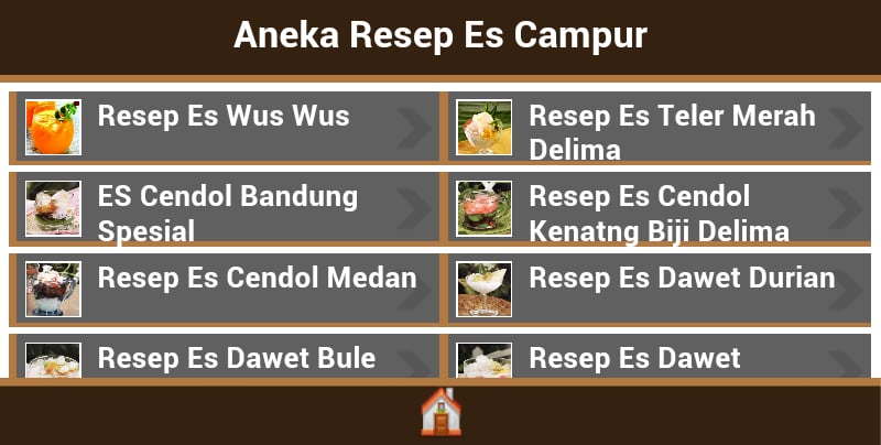 Aneka Resep Es Campur截图2