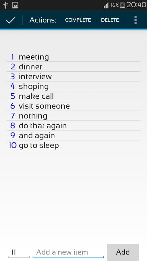 Simple To-Do-List截图1