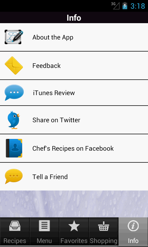 My Recipes Manager Lite截图3