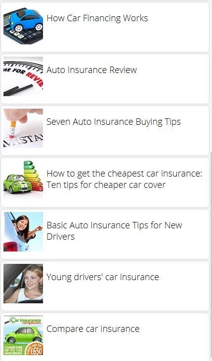 Car Insurance截图9