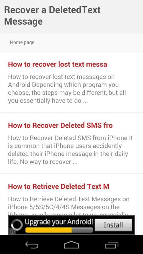 Recover a DeletedText Message截图3