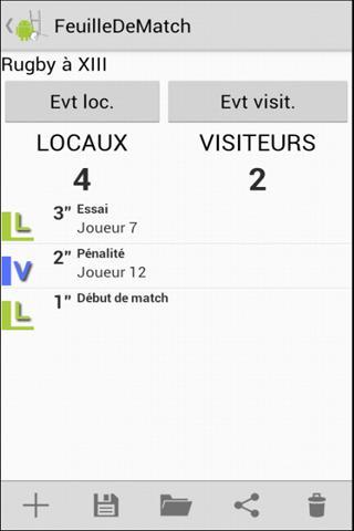 Feuille De Match截图1