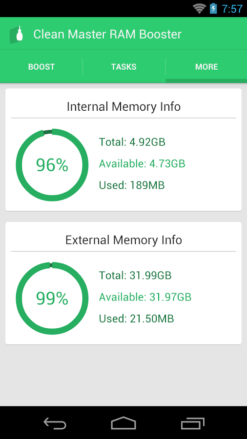 Clean Master RAM Booster截图5