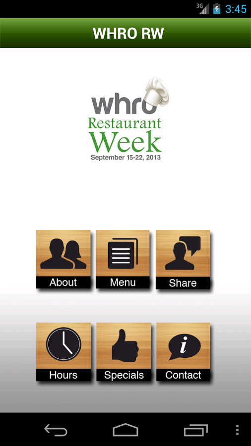 WHRO Restaurant Week截图1