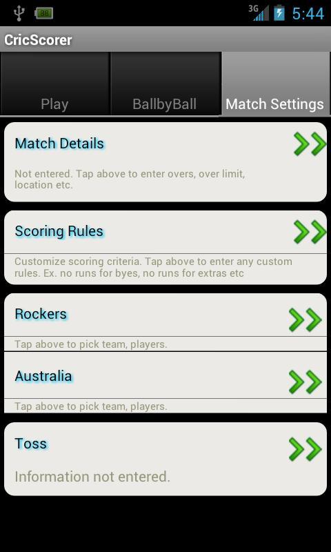 Cricket Scorer Lite截图6