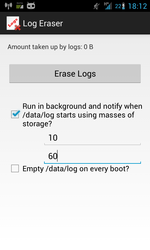 Log Eraser截图1