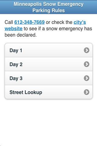 Mpls Snow Emergency Rules截图1