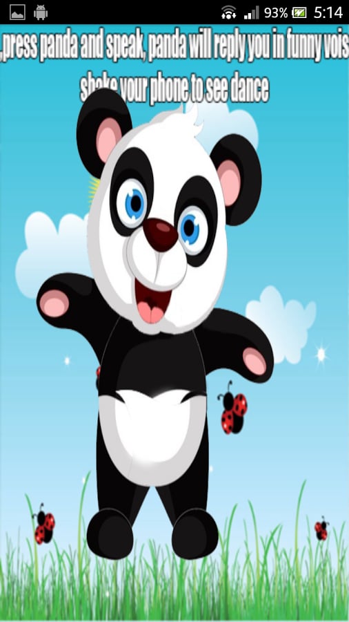 Panda talking game截图1