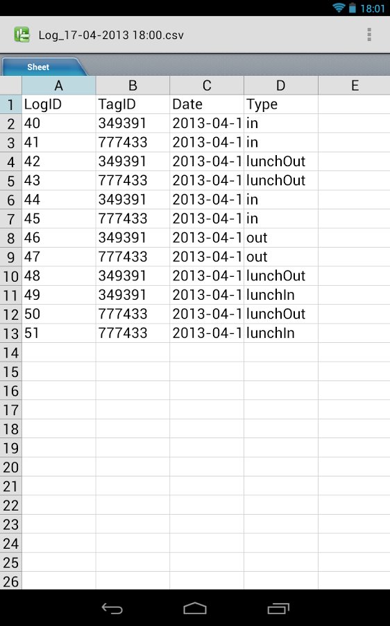 Office Punch Clock截图6